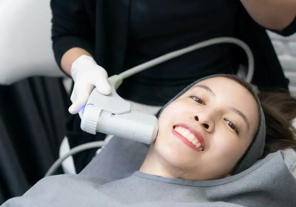 HIFU treatment Tolworth in progress