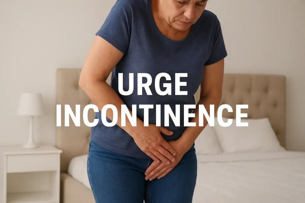 how to manage urge incontinence Tolworth symptoms