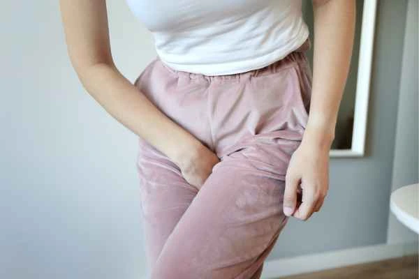 woman struggling with urine incontinence Tolworth