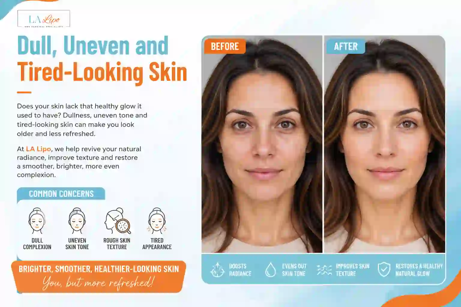 Sign #5: Dull, Uneven and Tired-Looking Skin Tolworth