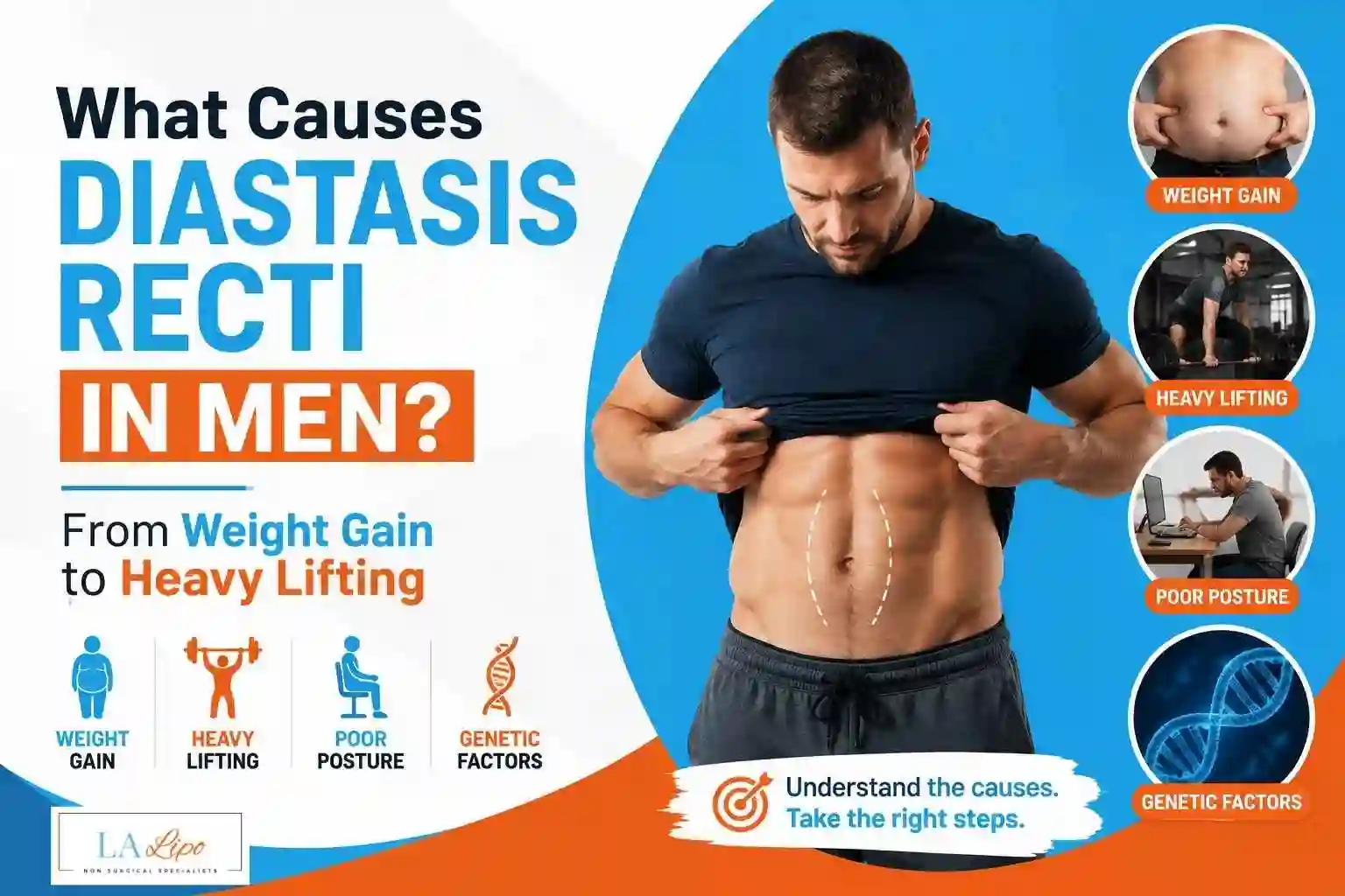 What Causes Diastasis Recti in Men? From Weight Gain to Heavy Lifting Tolworth